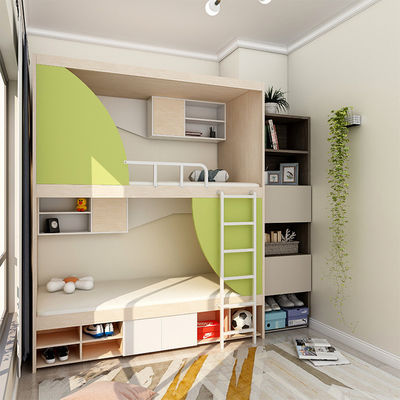 Ruimtebesparend hotelbed Modern minimalistisch bed met grote opslagruimte