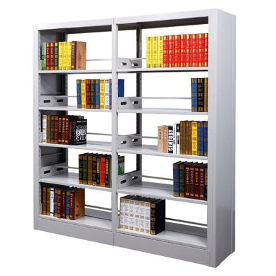 Bureaumeubilair Stalen boekenplank voor schoolbibliotheek Dubbele enkelzijdige betalingstermijn T/T