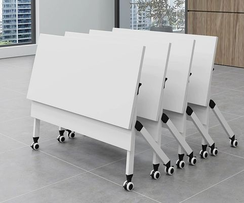 Bijzondere mobiliteit voor kantoormeubilair, vouwconferentie, trainingstafel met wielen op wielen