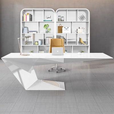 Home Office Furniture Morden Werk Bureaubureau met op maat gemaakte witte verf Consulting Table