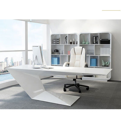 Home Office Furniture Morden Werk Bureaubureau met op maat gemaakte witte verf Consulting Table