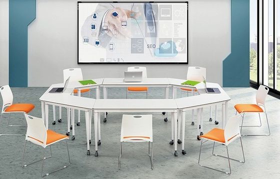 Postverpakking en schoolmeubilair Beste vergadertafel en stoelen voor moderne vergaderingen