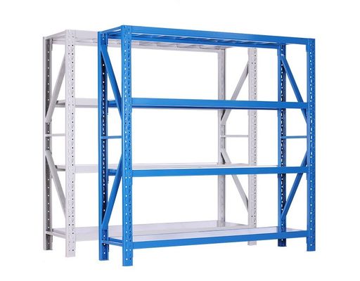 Postverpakking Y Werkplaats opslag Meerdere lagen metalen planken voor industrieel magazijn