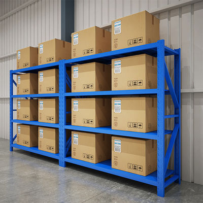 Postverpakking Y Werkplaats opslag Meerdere lagen metalen planken voor industrieel magazijn