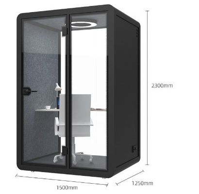 Meetingroom geluidsdichte schuimwand afscherming voor schoolbenodigdheden