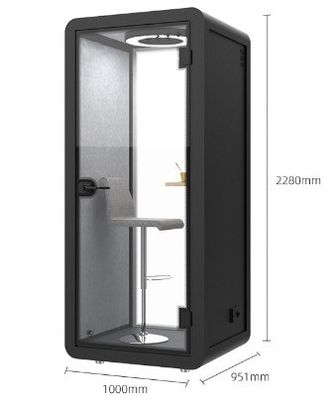 Meetingroom geluidsdichte schuimwand afscherming voor schoolbenodigdheden