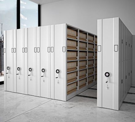 Verplaatsbaar handmatig archiefkasten Intensief plank voor archieven van klanten
