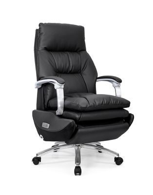 Comfortabele moderne chefstoel met draadloos USB opladen en elektrische massage