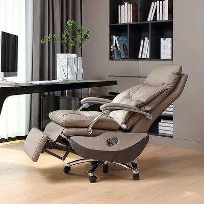 Comfortabele moderne chefstoel met draadloos USB opladen en elektrische massage