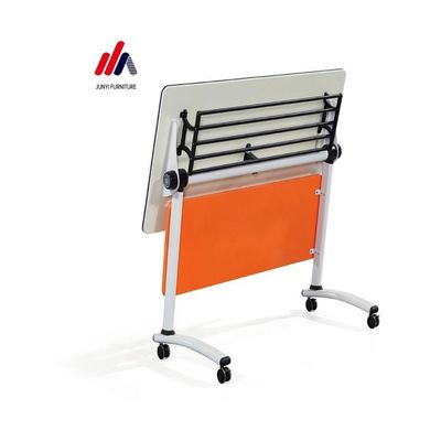 E1 MDF/MFC Melamine board vouwbare mobiele trainingstafel voor kantoorconferentie