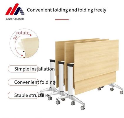 Moderne ontwerp stijl mobiele bureau voor opvouwbare studio werkstation kantoormeubelen