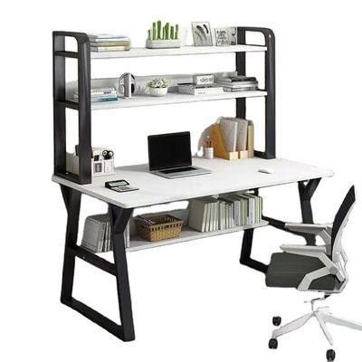 Postverpakking N Computertafel Boekenplank Studie tafel Moderne kantoorwerkstationmeubilair