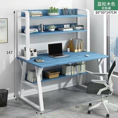 Postverpakking N Computertafel Boekenplank Studie tafel Moderne kantoorwerkstationmeubilair