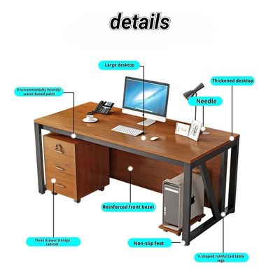 Solid hout kantoor studeer bureau zijde tafel Morden kantoor werkstation