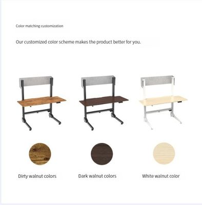 Elektrische lift kantoor bureau Stylish Sit and Stand Up Desk voor ergonomische werkomgeving