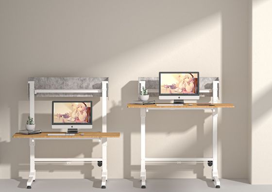 Elektrische lift kantoor bureau Stylish Sit and Stand Up Desk voor ergonomische werkomgeving