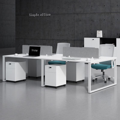Op maat gemaakte bureaubureausets met open bureaus en stoelen voor uw kantoor