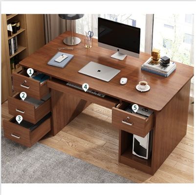 Bedrijfsmeubilair Bureaubureaubureau Moderne werkstation Bureaubureaubureaukomputer Bureaubureaukomputer