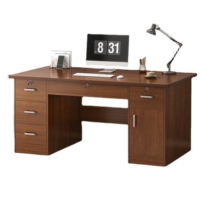 Moderne luxe PANEL Houten stijl Executive Desk voor aangepaste kleuren en eind kantoor