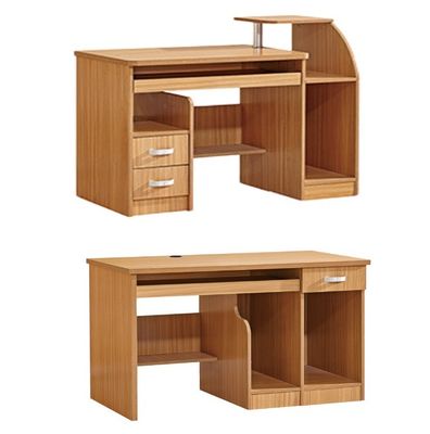 Contemporary kantoormeubilair 3 lades opslag schrijftafel voor moderne werkplekken