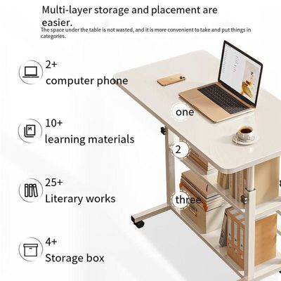 Houten Desktop Laptop Desktop voor modern kantoor Hoogte verstelbare draagbare computer tafel