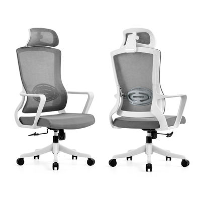Aluminium ergonomische kantoorstoel op maat met voetsteun voor moderne stijl