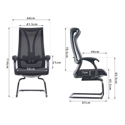 Uniek ontwerp BIFMA Standard Office Swivel Mesh Chair voor Computer Desk