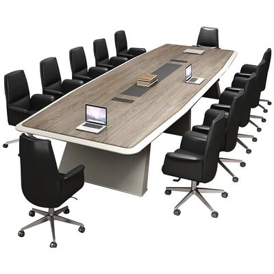 Conferentietafel Raadsvergadering Vergaderzaal Kantoor bureau met aangepaste kleuren