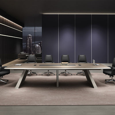 Conferentietafel Raadsvergadering Vergaderzaal Kantoor bureau met aangepaste kleuren