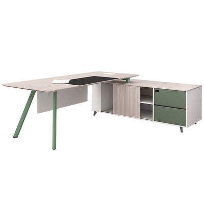 Modern Commercial Furniture's Executive CEO Melamine kantoor tafel uitbreidbaar