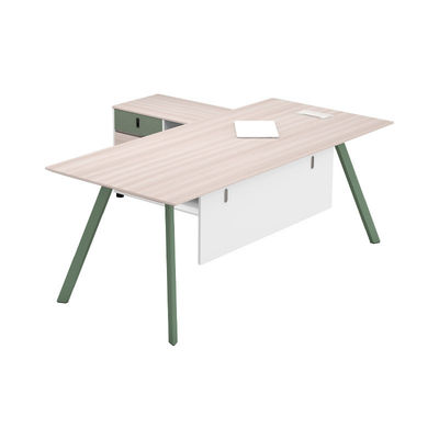 Modern Commercial Furniture's Executive CEO Melamine kantoor tafel uitbreidbaar