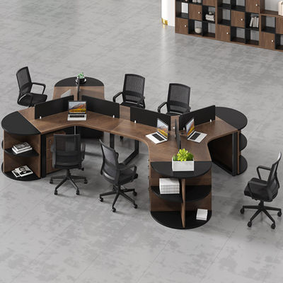 Hoofdmateriaal Aluminiumframepaneel/stof/staal voor het bureau van de baas en de conferentietafel