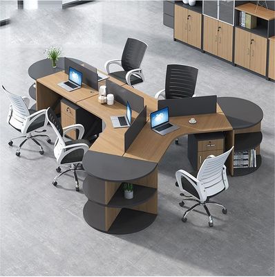 Hoofdmateriaal Aluminiumframepaneel/stof/staal voor het bureau van de baas en de conferentietafel