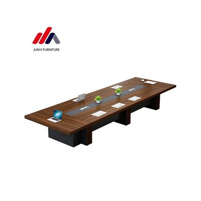 E1 MDF/MFC Melamine Board Grote vergadertafel Moderne conferentietafel voor multifunctioneel