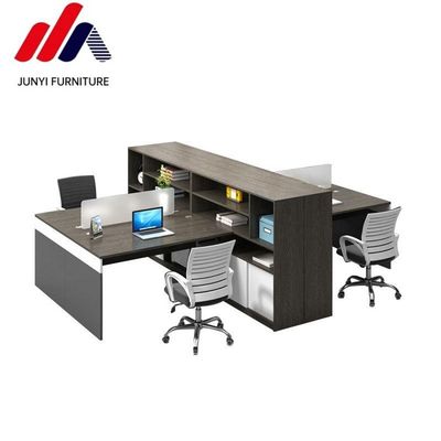 Modern kantoorwerkstation met open modulair ontwerp en MFC materiaal