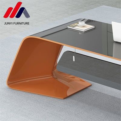 Maak een professionele werkruimte met bakverf L-vormige Executive Office Desk