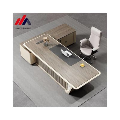 Gepersonaliseerde kleuren Moderne hout Home Office Computer bureau met aanpasbare lade