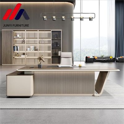 Gepersonaliseerde kleuren Moderne hout Home Office Computer bureau met aanpasbare lade