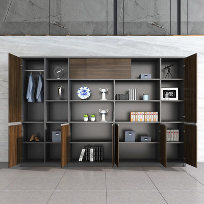 Kantoormeubelen Massivhouten archiefkas met MFC houten materiaal Stijlvol en functioneel
