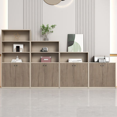 Moderne stijl kantoormeubilair Bestandsopslag met schermboekenkast in aangepaste kleuren