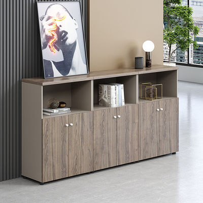 E1 Melamine kantoorkasten kantoorkasten met deuren en planken