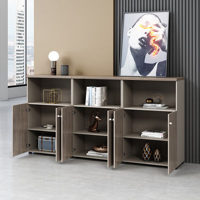E1 Melamine kantoorkasten kantoorkasten met deuren en planken