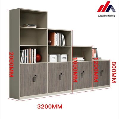 2PCS OEM-archiefkast E1 Melamine materiaal Executive archiefkast voor thuis en kantoor